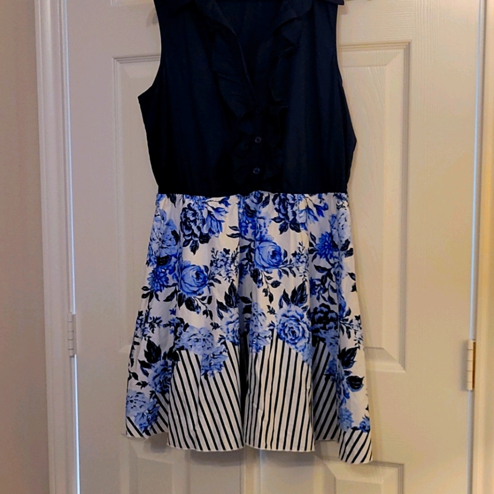 Button front dress